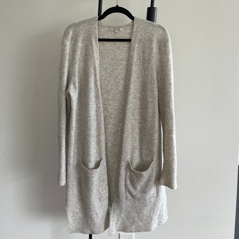 Madewell Long Sweater Ivory Small
